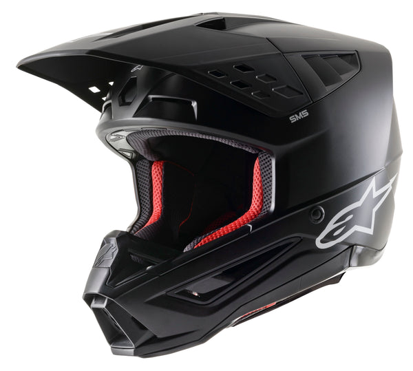 Alpinestars S-M5 2206 Matzwart Crosshelm