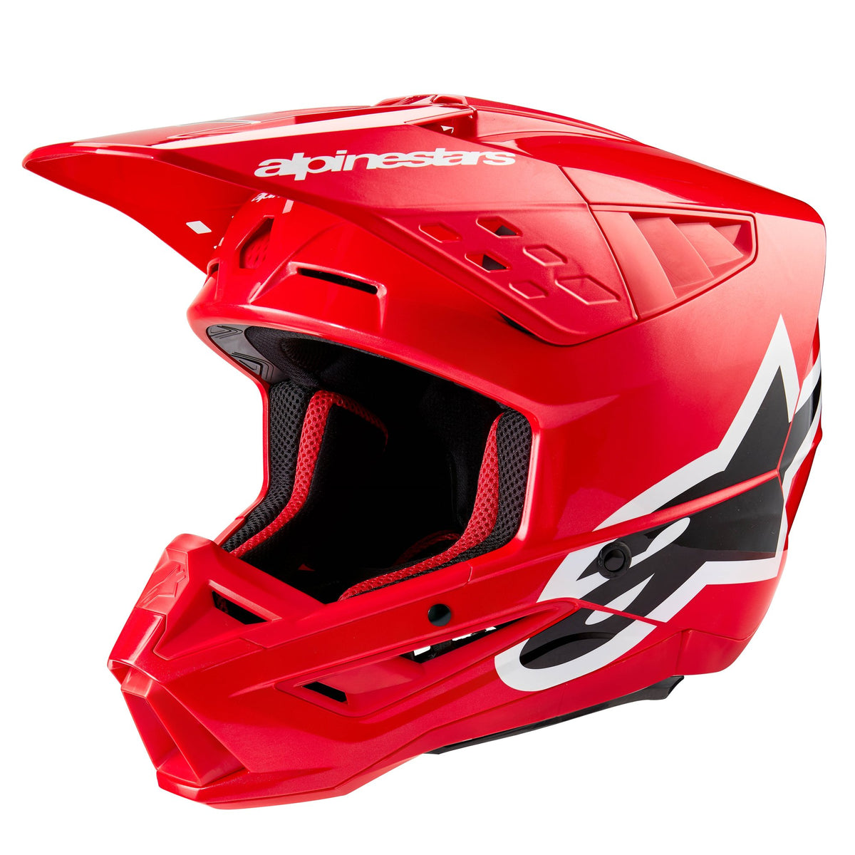 Alpinestars S-M5 2206 Corp Bright Red Crosshelm