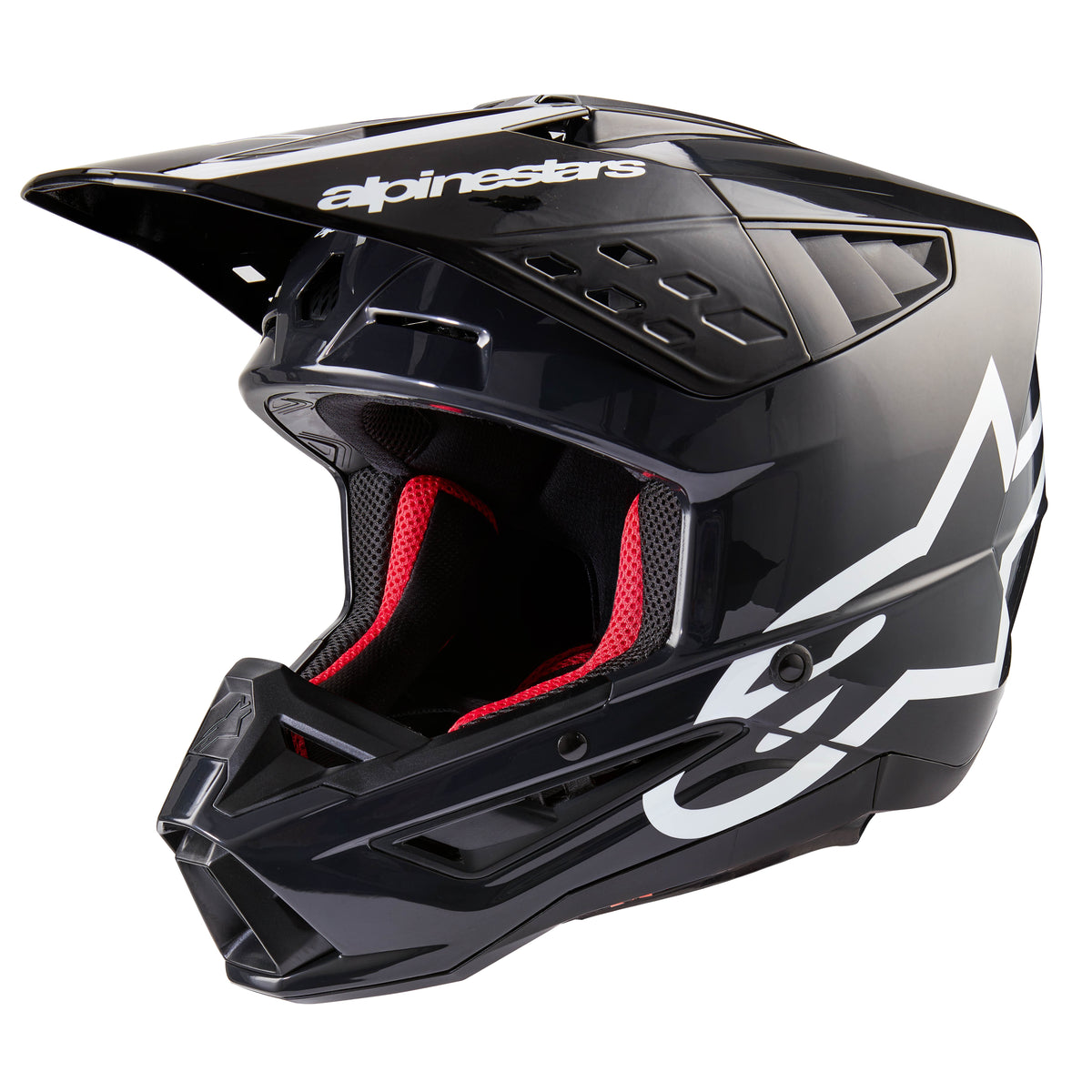 Alpinestars S-M5 2206 Corp Grau Crosshelm