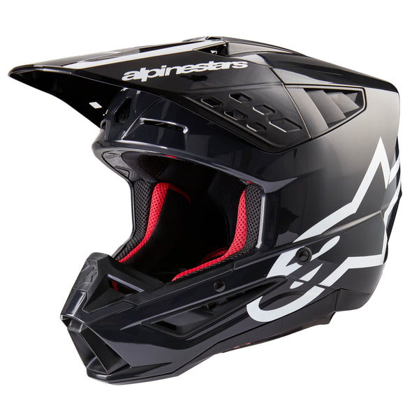 Alpinestars S-M5 2206 Corp Grijs Crosshelm