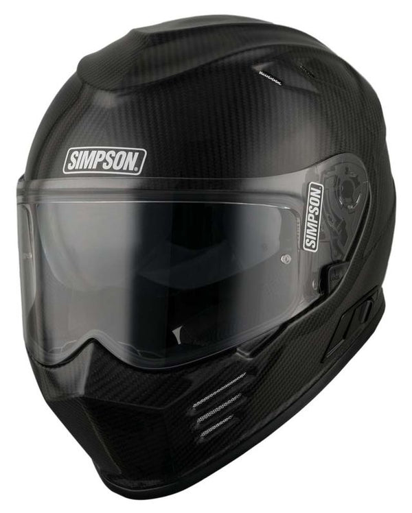 Simpson Venom Carbon Full Face Helmet ECE 22.06 Lightweight Sport Motorcycle Helmet