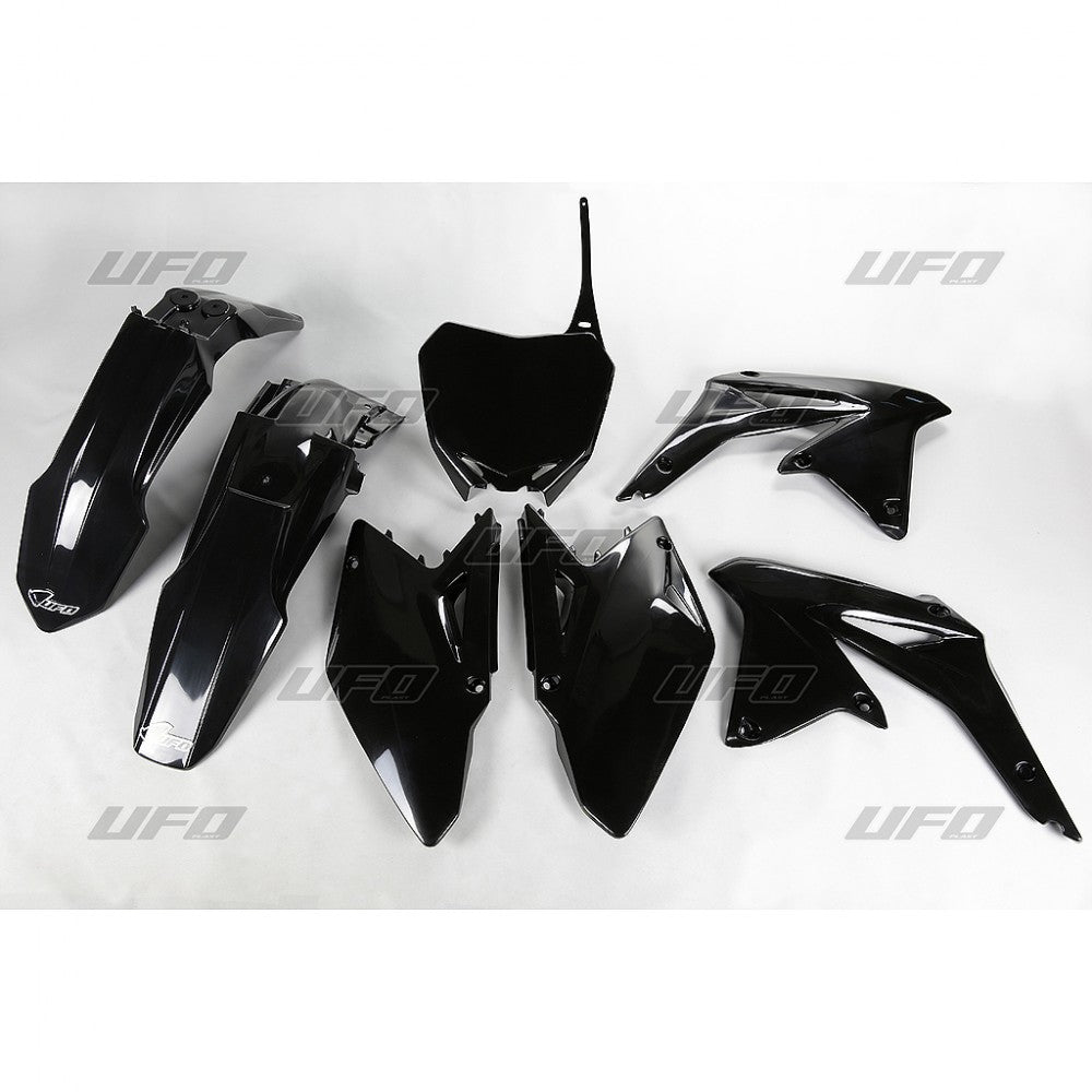 UFO Plasticset Zwart SUZUKI RM-Z450 2008-2016