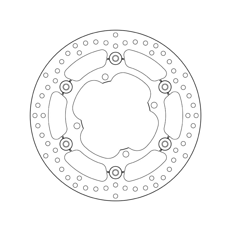 Brembo Serie Oro voorremschijf 270 x 3,0 mm Kawasaki 78B40844