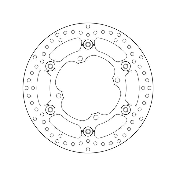 Brembo Serie Oro voorremschijf 270 x 3,0 mm Kawasaki 78B40844