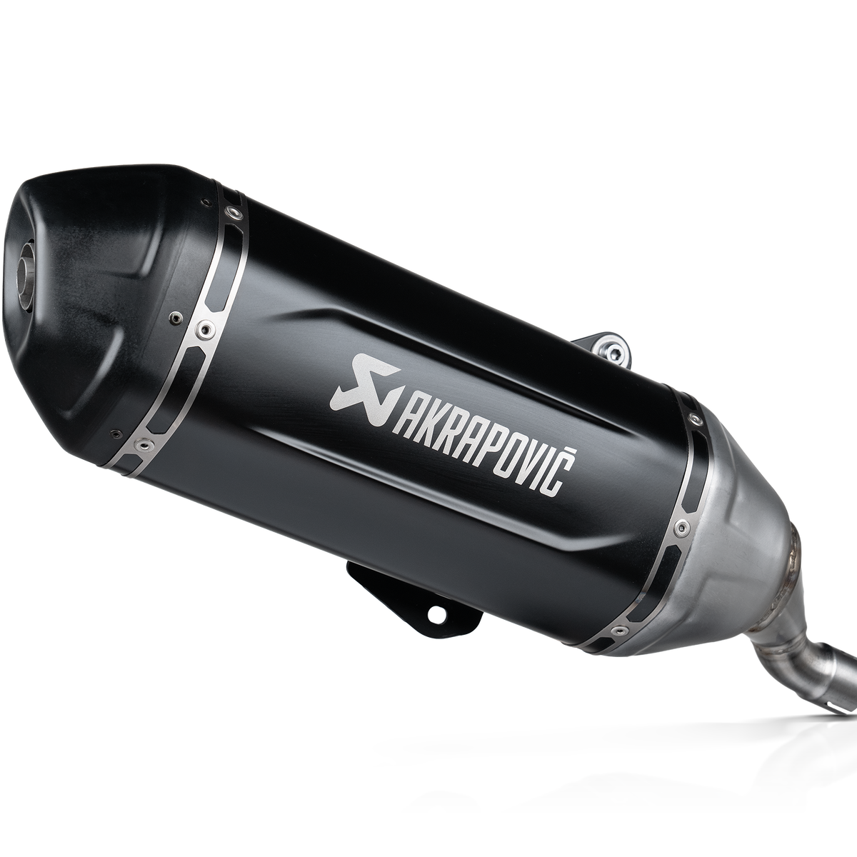 Akrapovic Slip-On Line Einddemper RVS Zwart Vespa GTS 125 2024-2025, productfoto 1