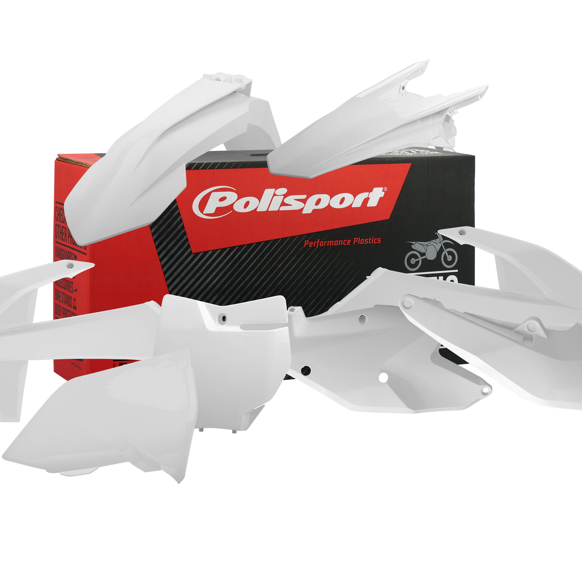 Polisport Plasticset Wit KTM 125 SX/150 SX 2016-2018