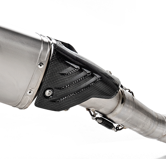 Akrapovic Hitteschild Carbon BMW S 1000 RR 2019-2025 en S 1000 R 2021-2025, productfoto 2