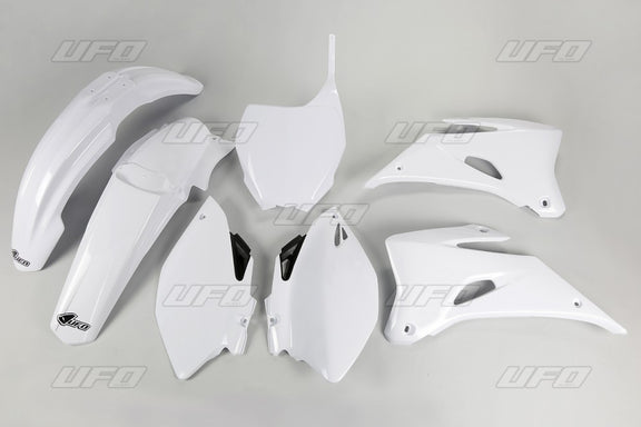 UFO Plasticset Wit YAMAHA YZ250F/YZ450F 2006-2009