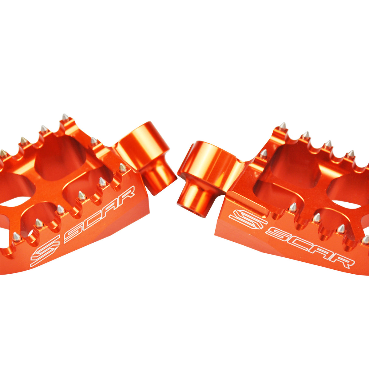 Scar Evolution Voetsteunen KTM/Husaberg./Husq./Sherco/Beta 1998-2024 Oranje