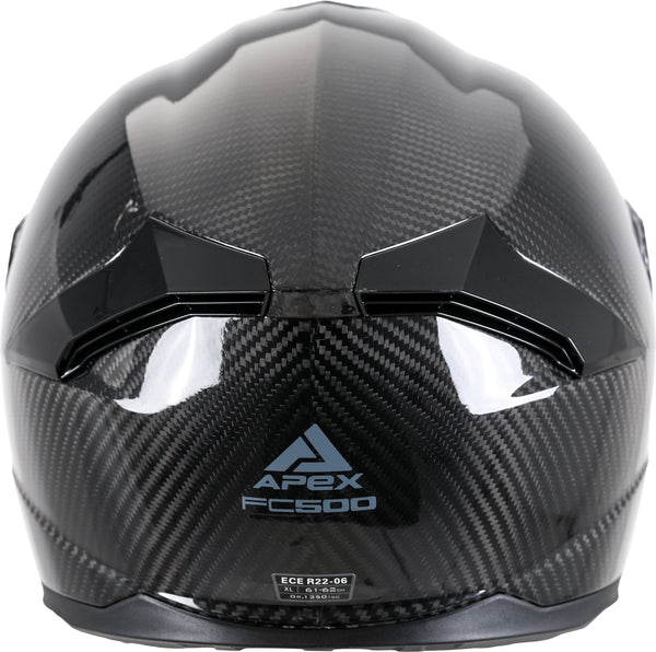 Apex FC500 Carbon Integraalhelm Glans