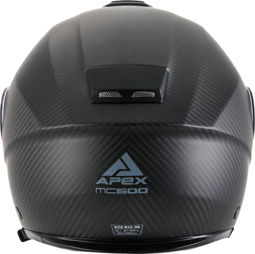 Apex MC500 Carbon Systeemhelm Mat
