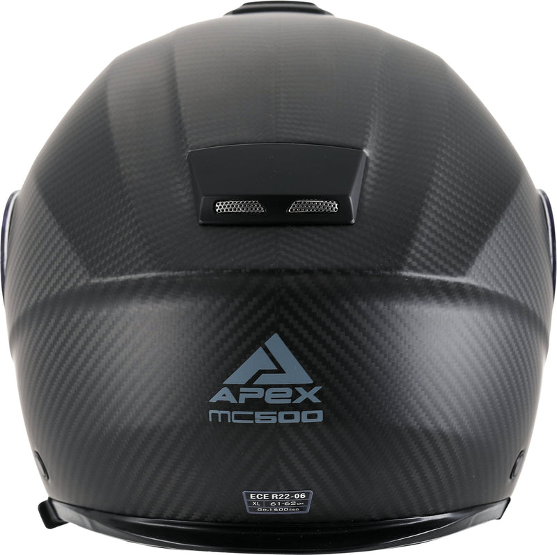 Apex MC500 Carbon Systeemhelm Mat