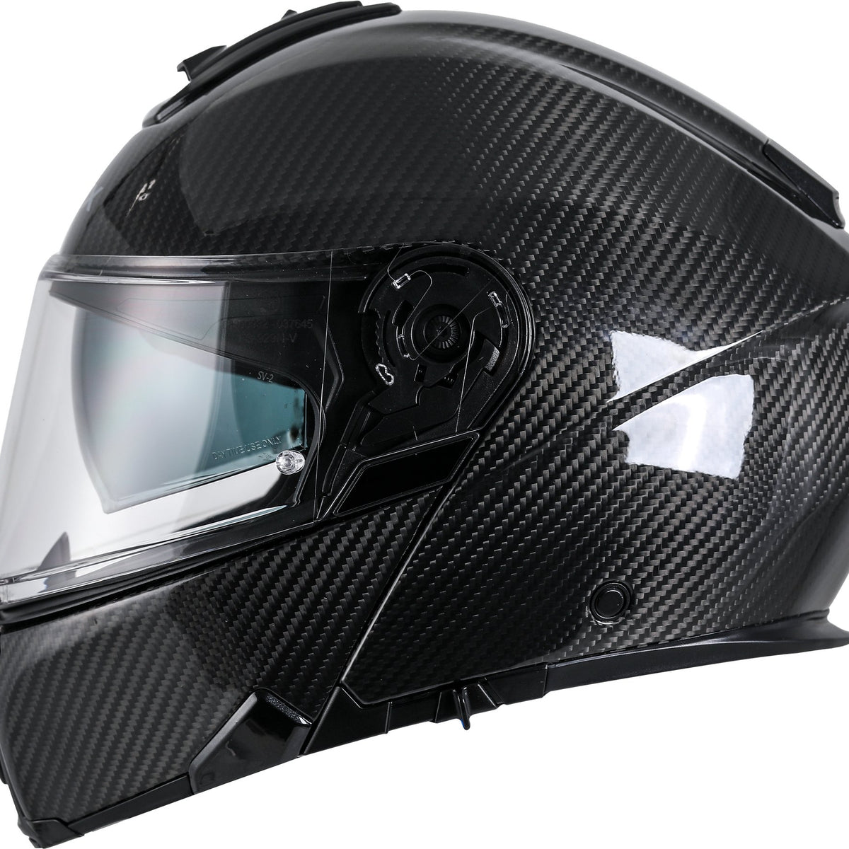 Apex MC500 Carbon Systeemhelm Glans