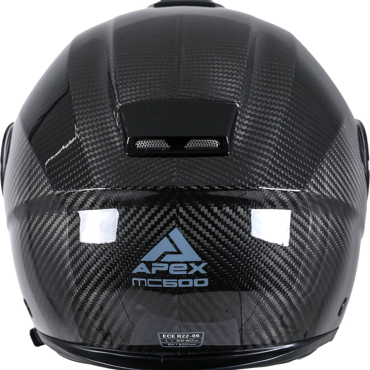 Apex MC500 Carbon Systeemhelm Glans