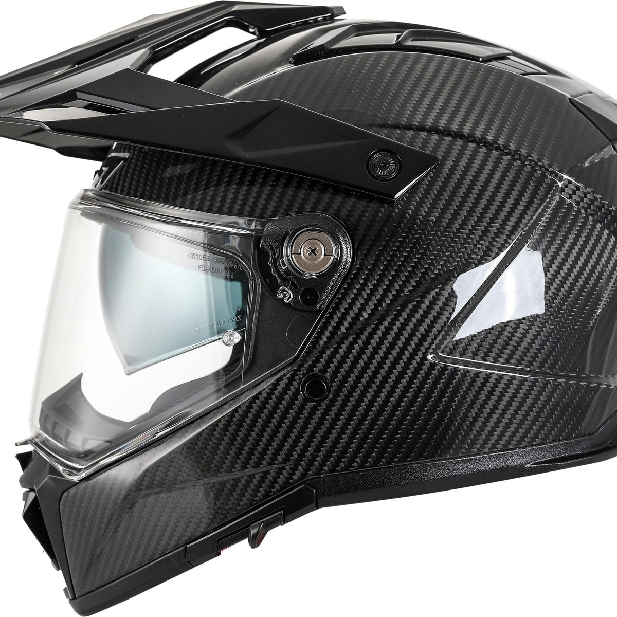 Apex AC500 Carbon Adventure helm Glans