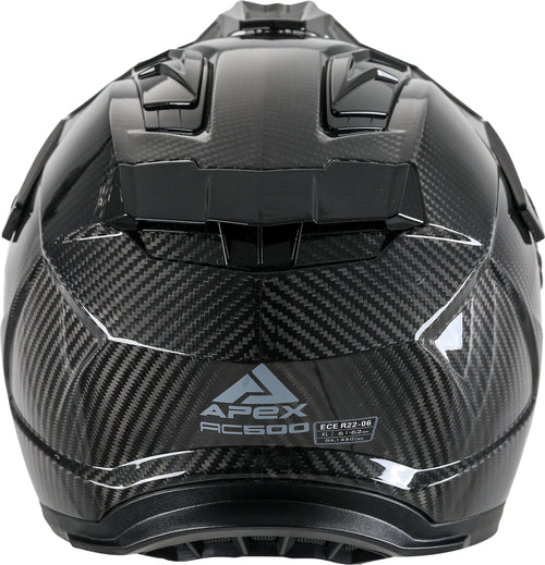 Apex AC500 Carbon Adventure helm Glans