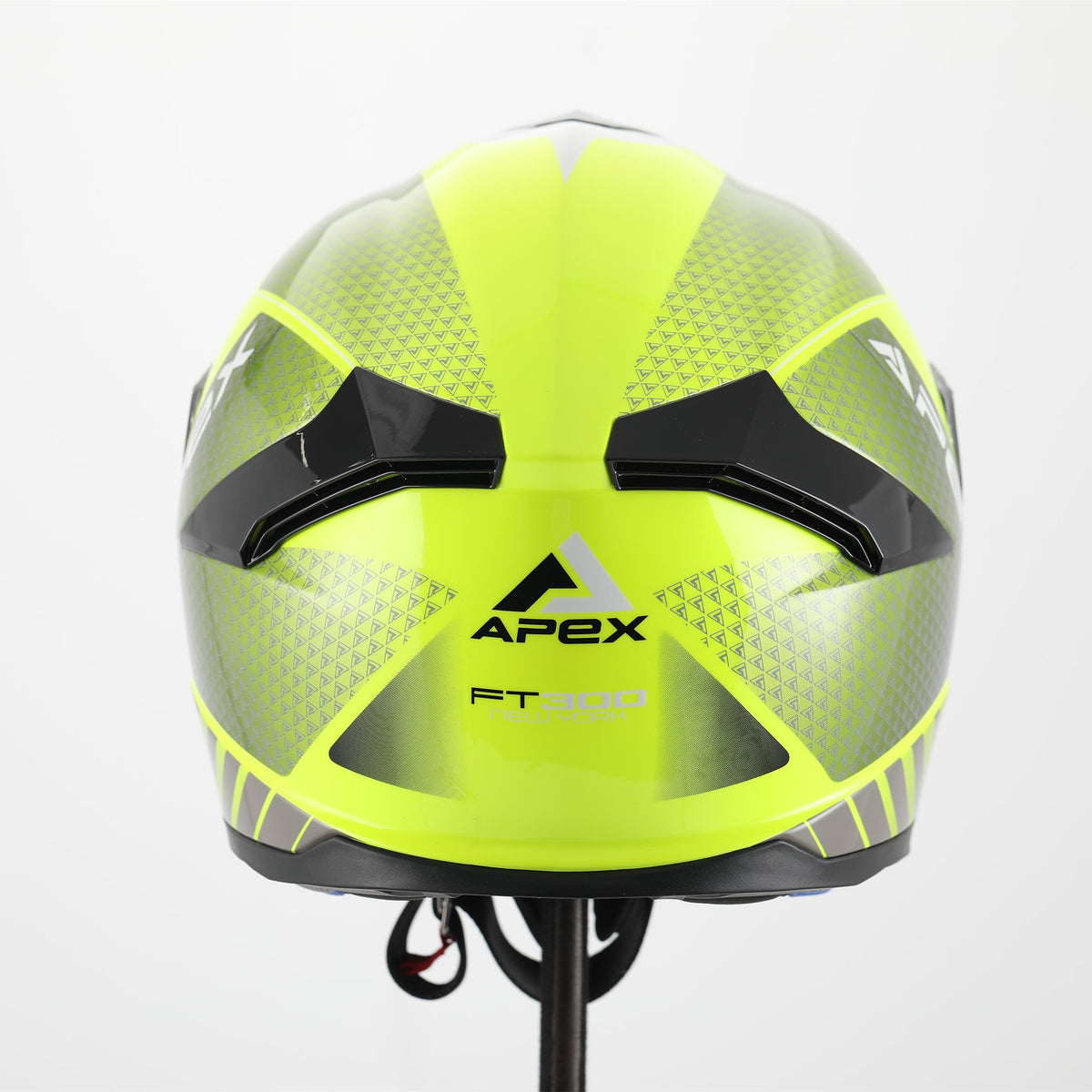 Apex FT300 Integraalhelm New York Geel/Zwart