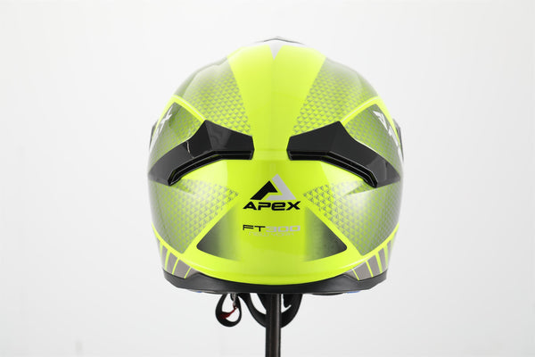 Apex FT300 Integralhelm New York Gelb/Schwarz