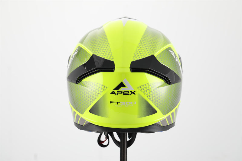Apex FT300 Integraalhelm New York Geel/Zwart