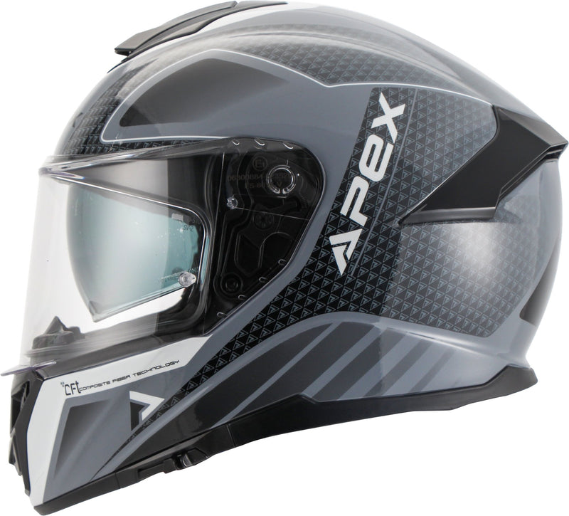 Apex FT300 Integraalhelm New York Grijs/Zwart