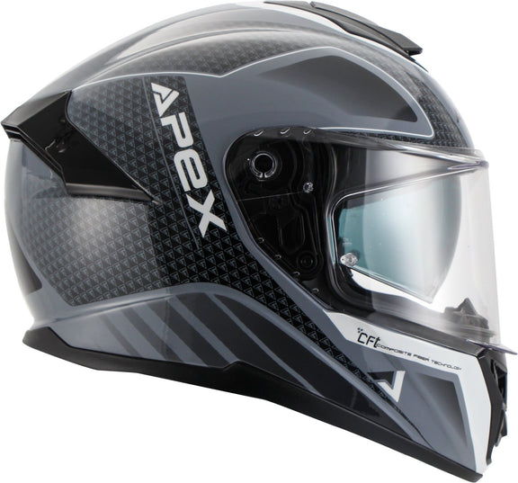 Apex FT300 Integraalhelm New York Grijs/Zwart