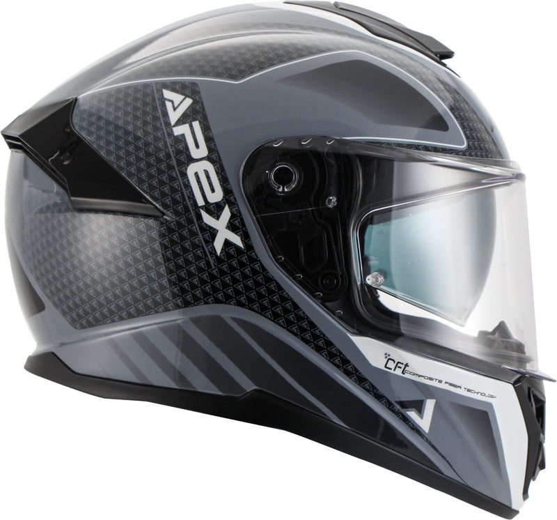 Apex FT300 Integraalhelm New York Grijs/Zwart