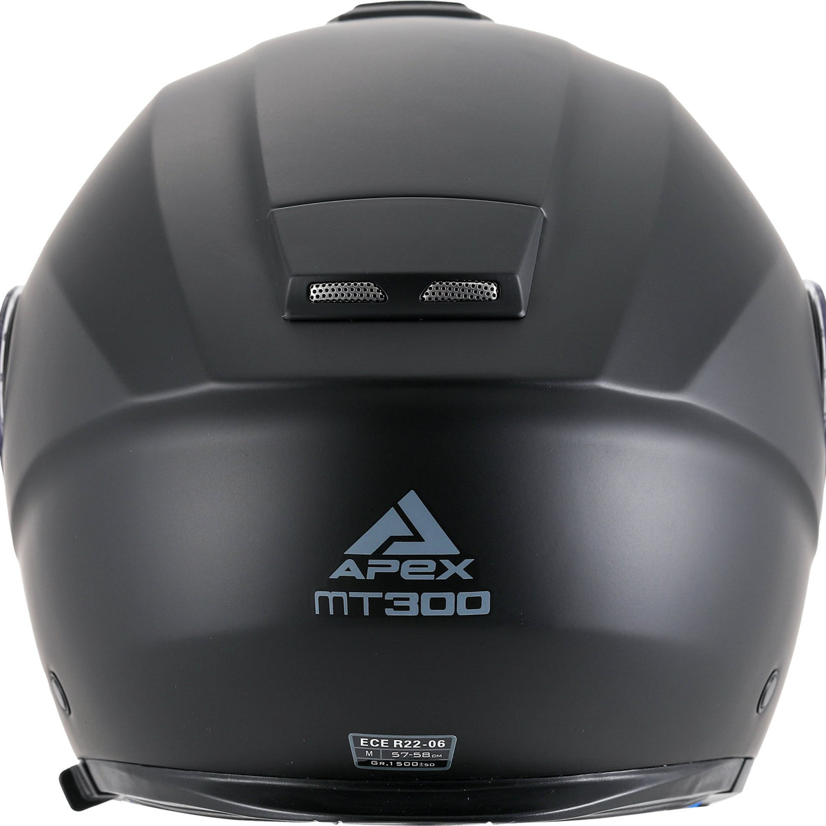 Apex MT300 Systeemhelm Zwart Mat
