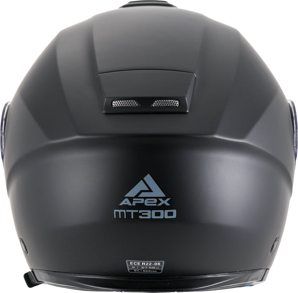 Apex MT300 Systeemhelm Zwart Mat