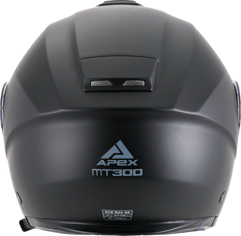 Apex MT300 Systeemhelm Zwart Mat