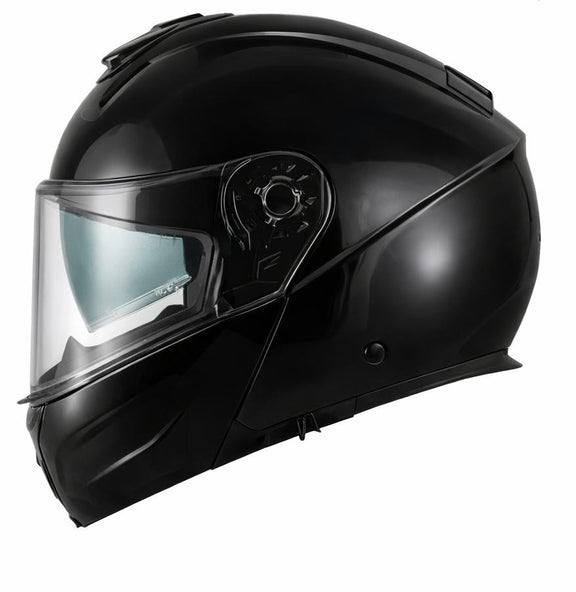 Apex MT300 Systeemhelm Zwart Glans