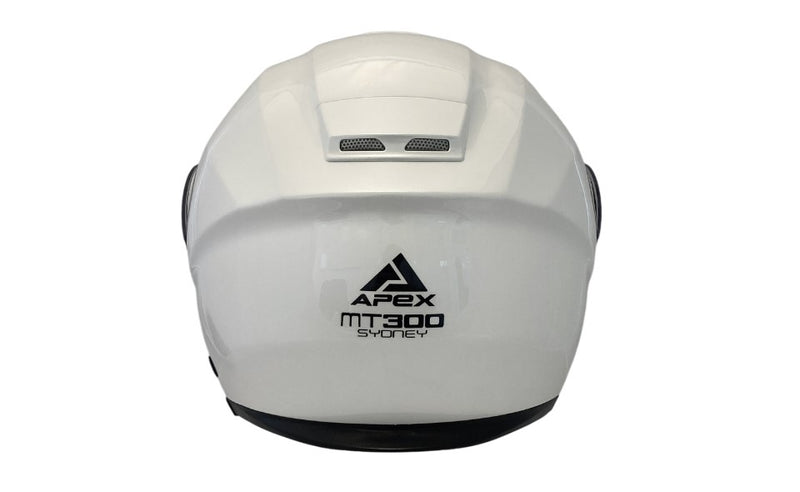 Apex MT300 Systeemhelm Parelmoer Wit