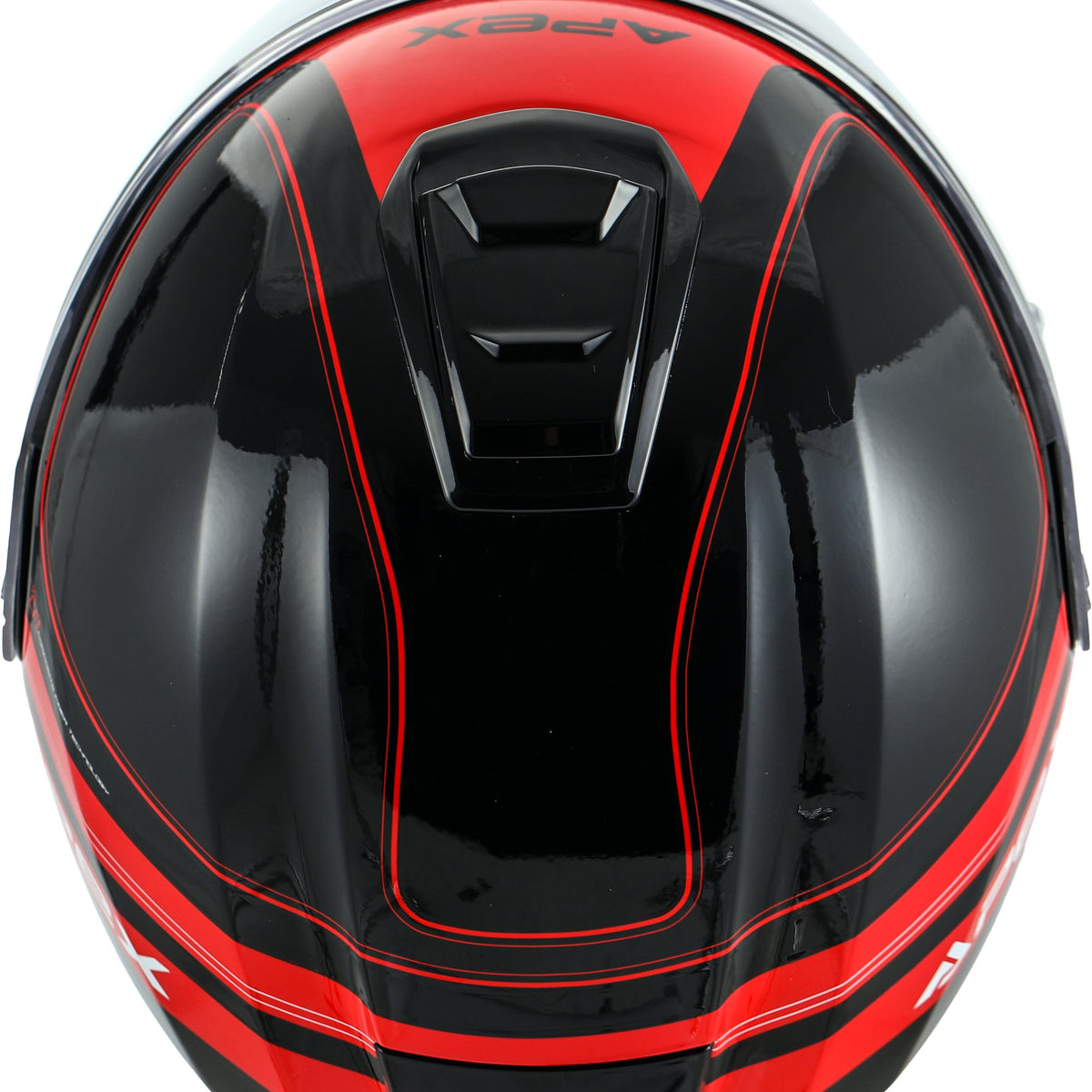 Apex MT300 Systeemhelm Sydney Zwart/Rood
