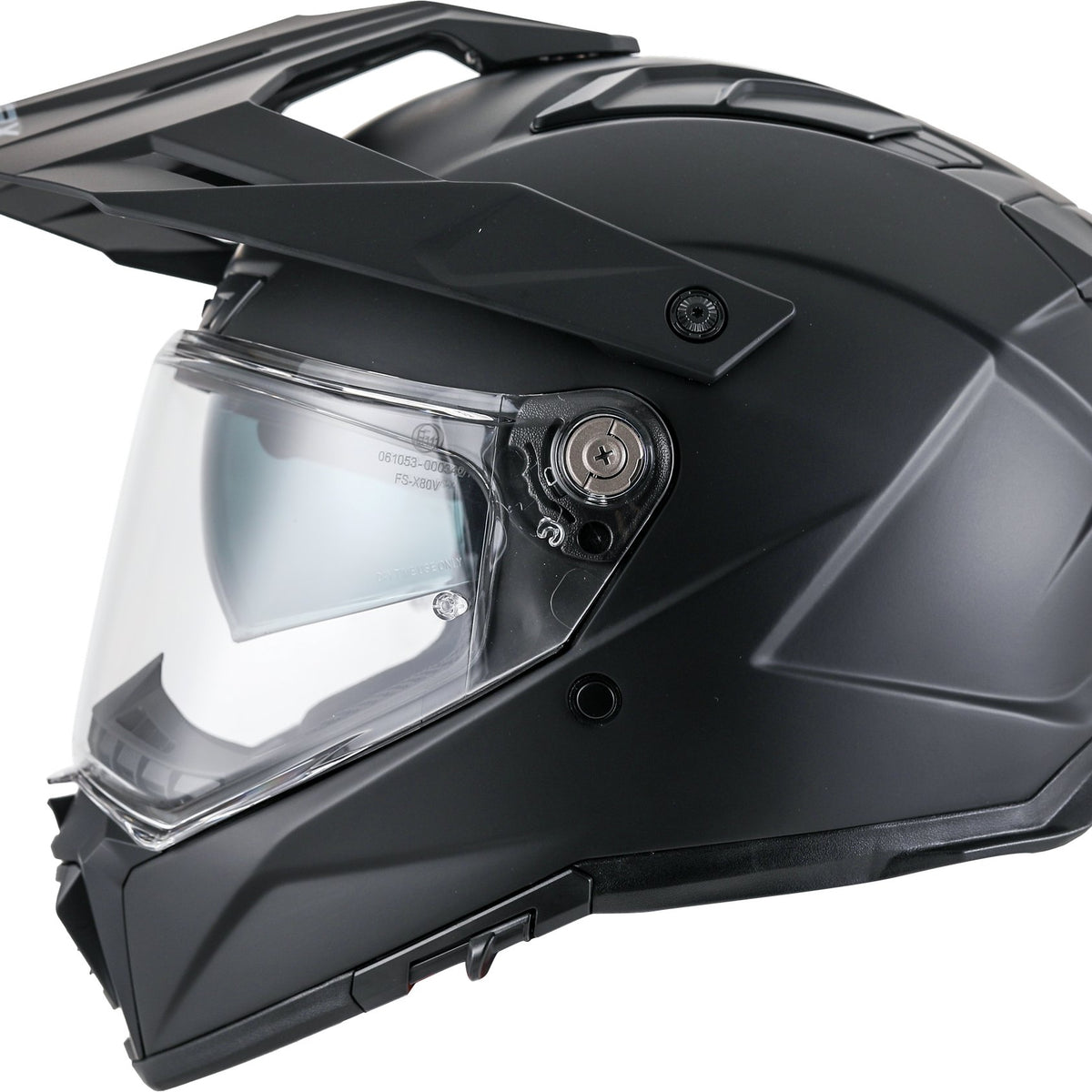 Apex AT300 Adventure helm Zwart Mat