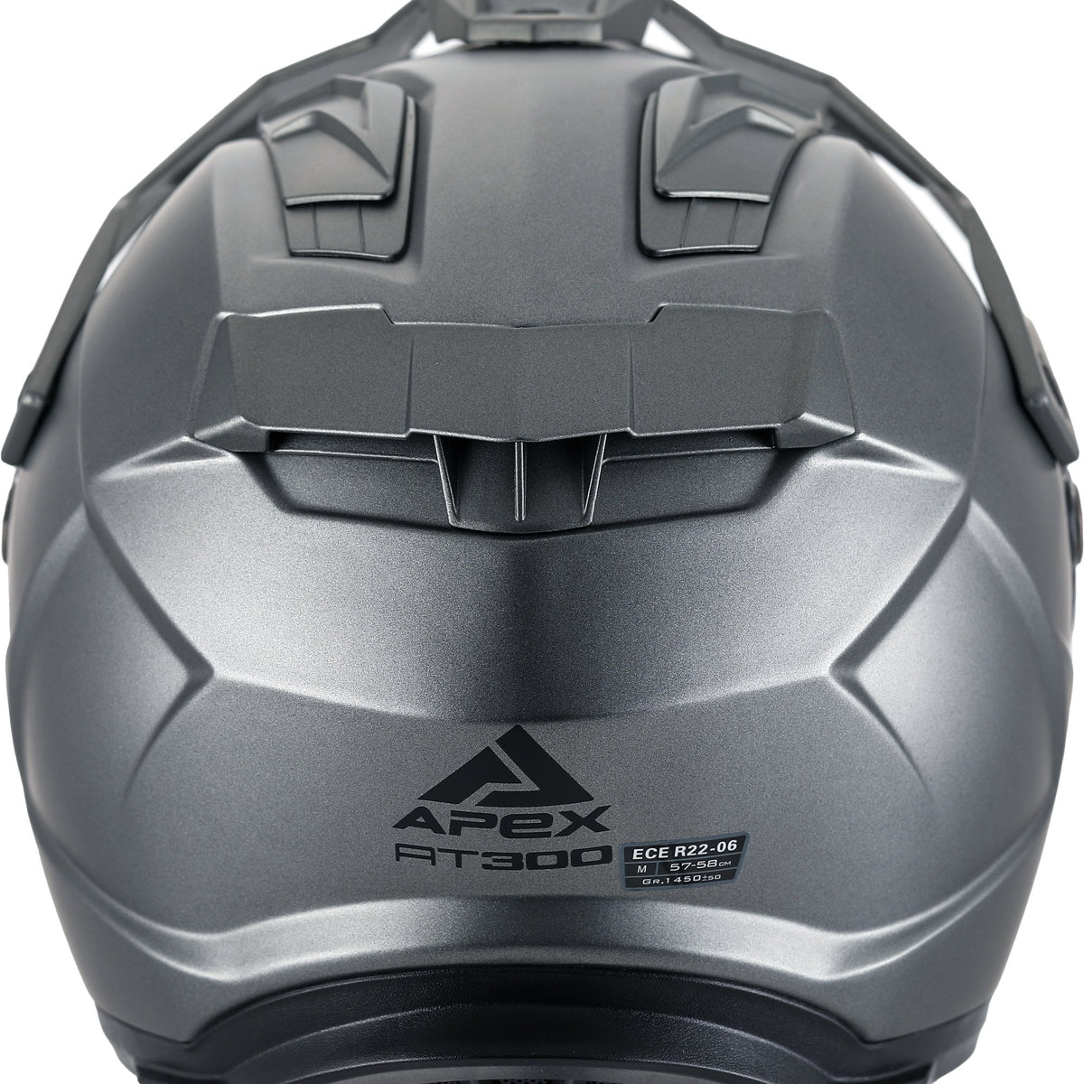 Apex AT300 Adventure helm Gunmetal Mat