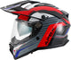 Apex AT300 Adventure helm Everest Wit/Rood/Blauw