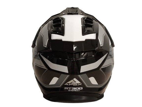 Apex AT300 Adventure helm Everest Grijs/Wit/Zwart