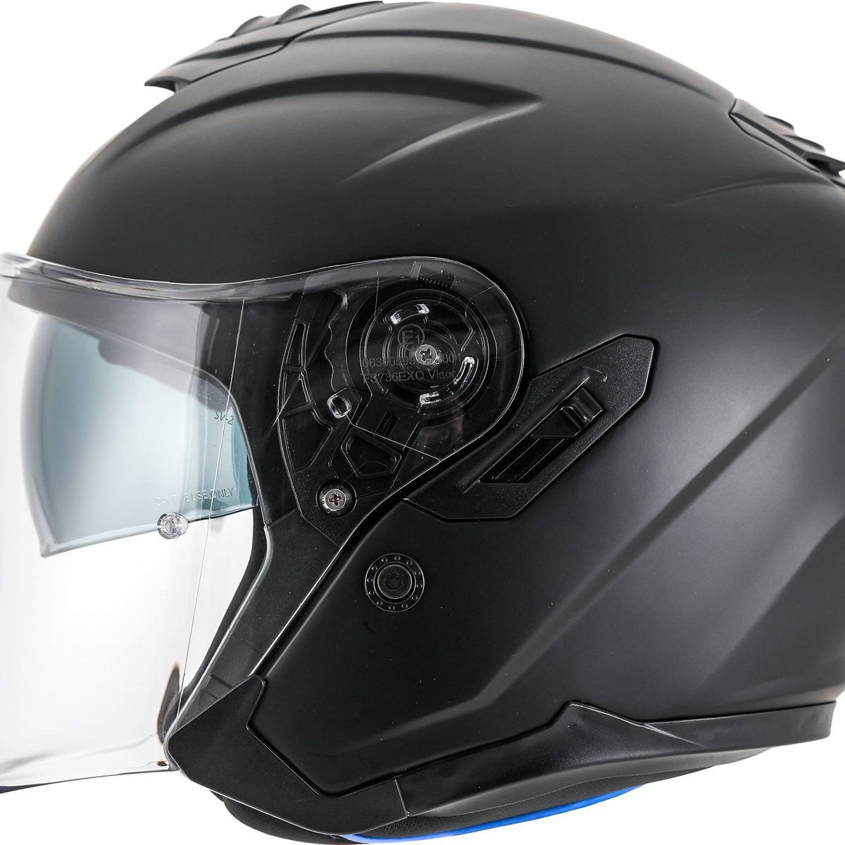 Apex JT300 Jethelm Zwart Mat
