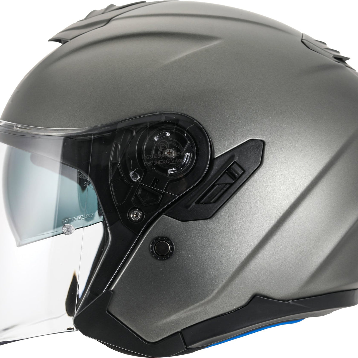 Apex JT300 Jethelm Gunmetal Mat