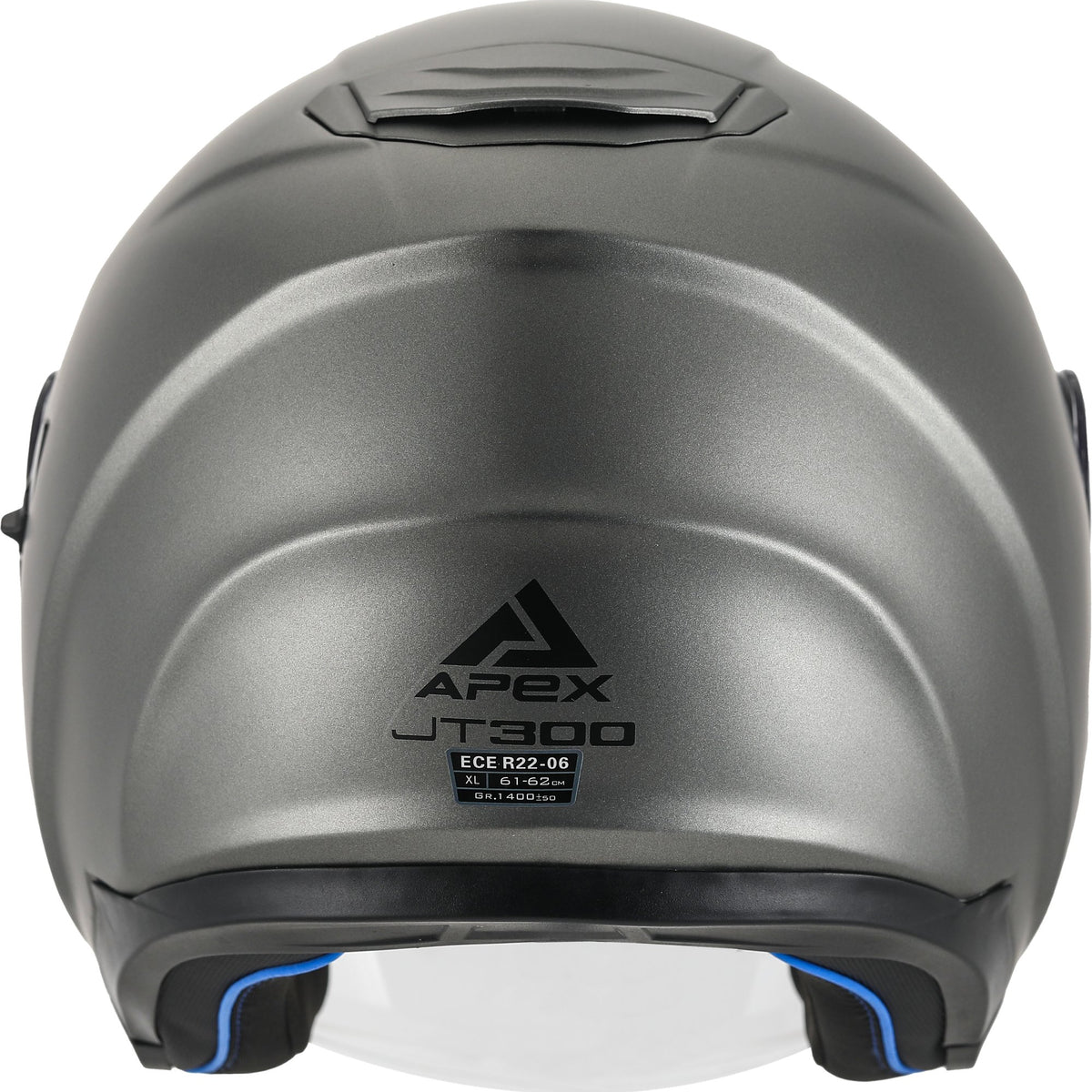 Apex JT300 Jethelm Gunmetal Mat