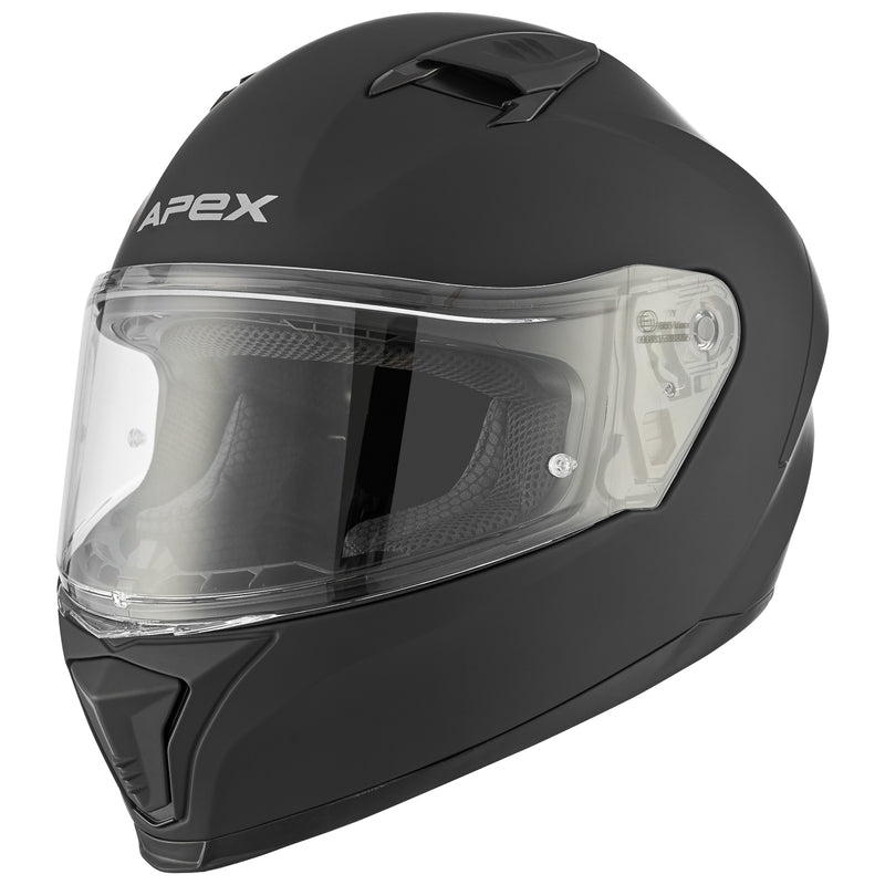 Apex FI100 Integraalhelm Zwart Mat
