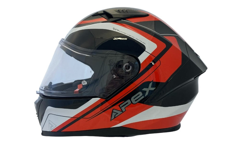 Apex FI100 Integraalhelm Bee Zwart Glans Kinderhelm YM (53-54cm)