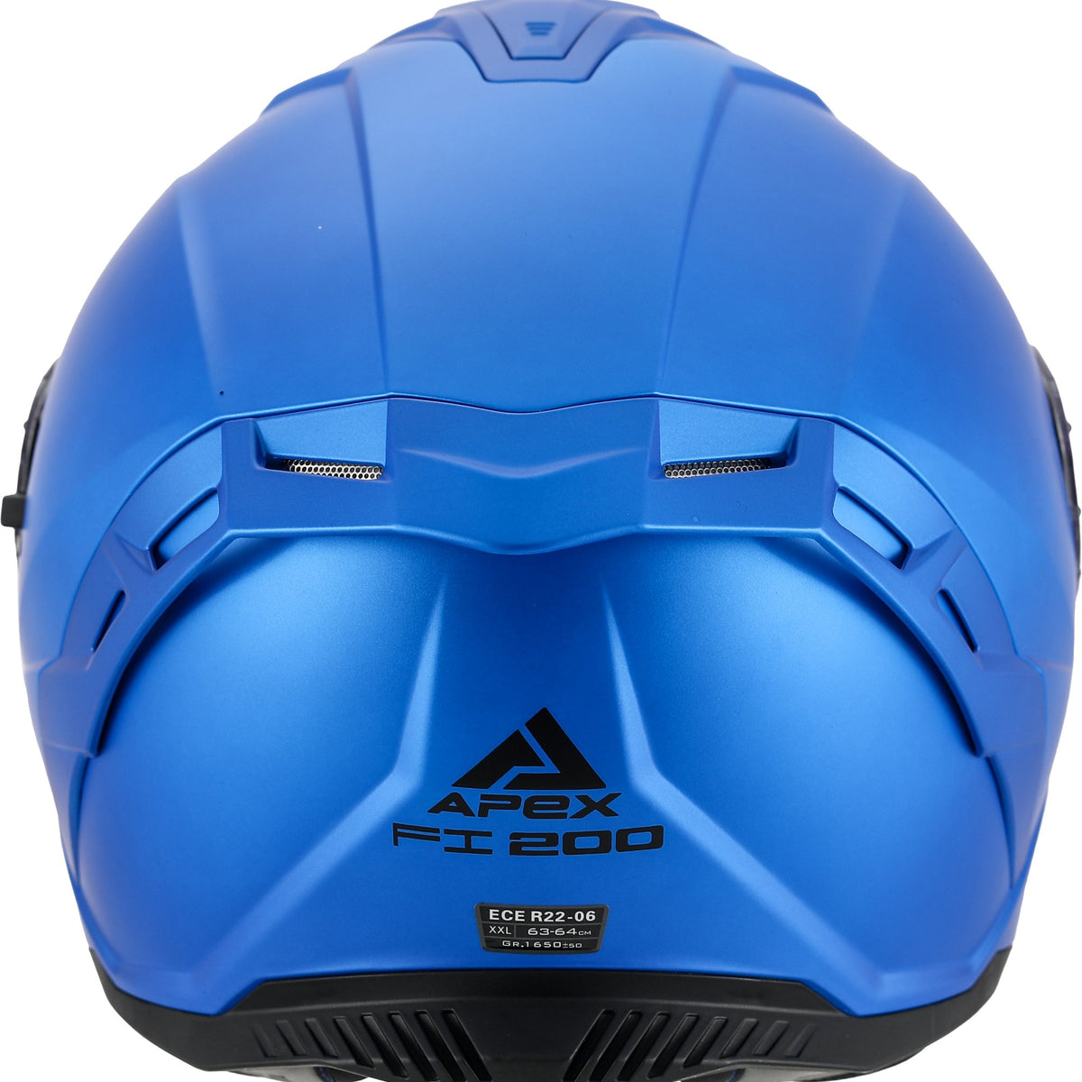 Apex FI200 Integraalhelm Metallic Blauw Mat