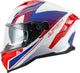 Apex FI200 Integraalhelm Madrid Wit/Rood/Blauw