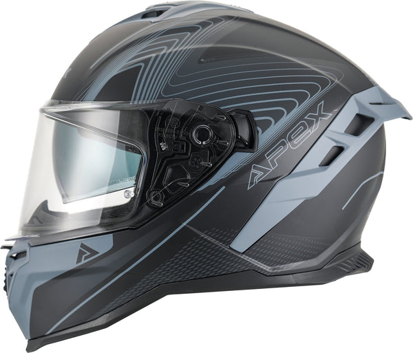 Apex FI200 Integraalhelm Madrid Grijs/Zwart