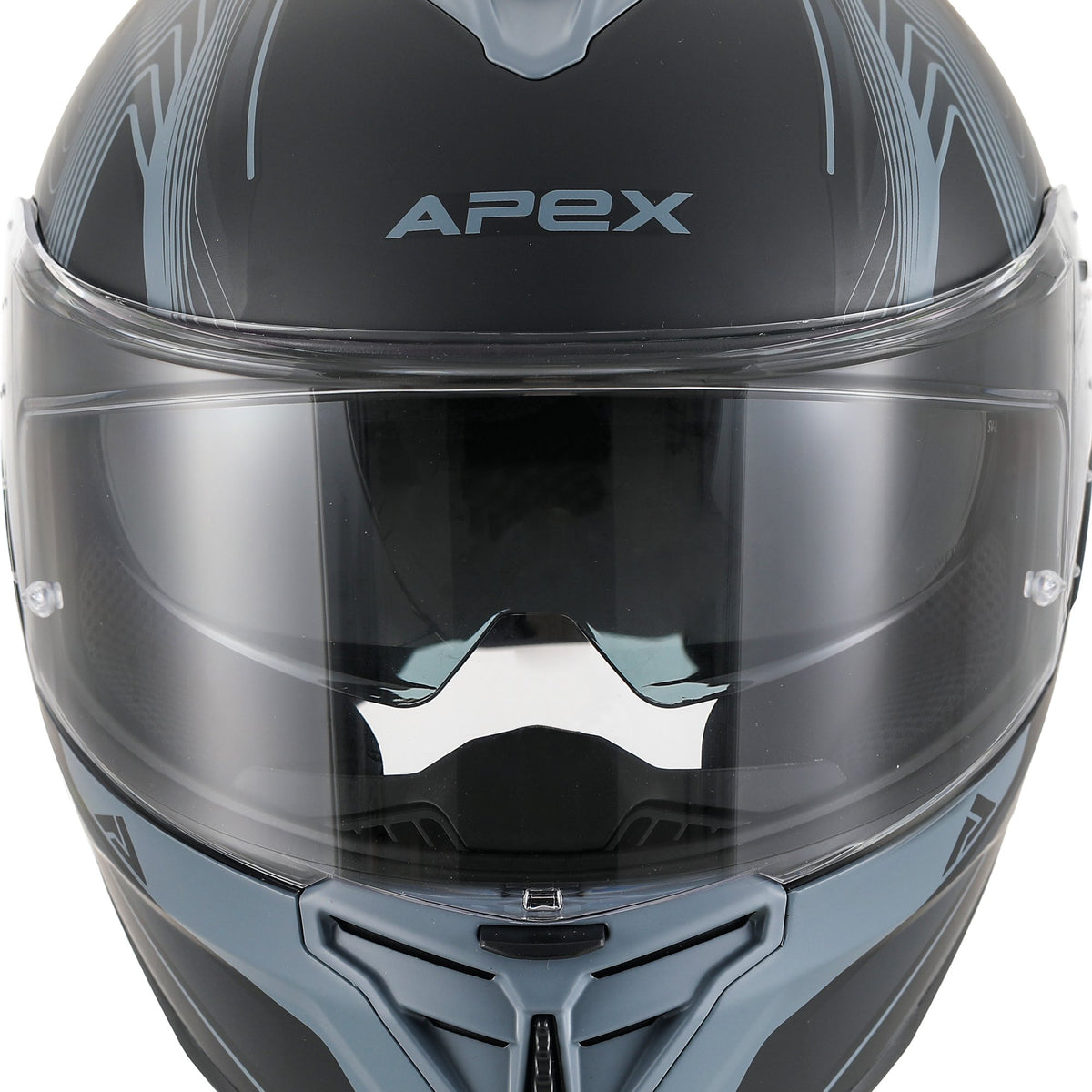 Apex FI200 Integraalhelm Madrid Grijs/Zwart
