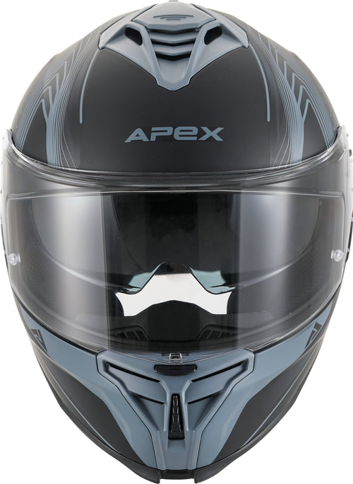 Apex FI200 Integraalhelm Madrid Grijs/Zwart