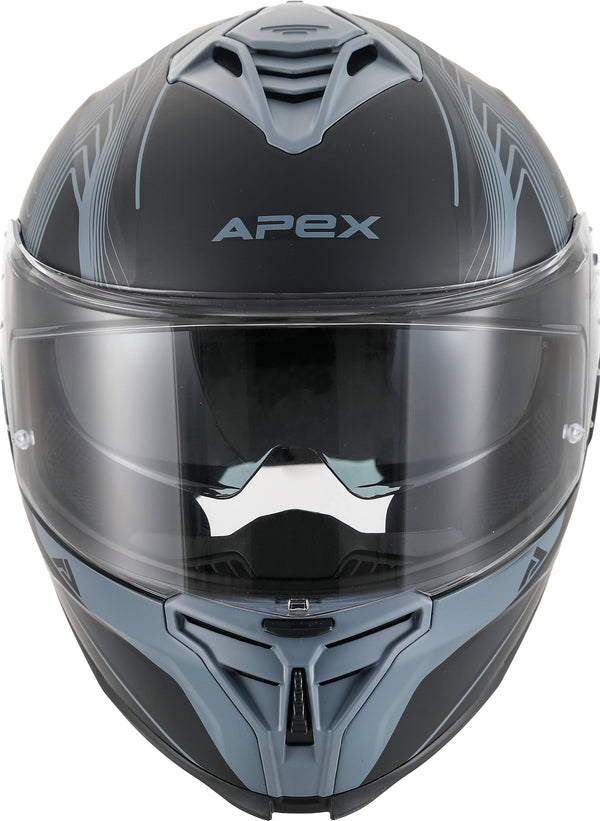 Apex FI200 Integraalhelm Madrid Grijs/Zwart