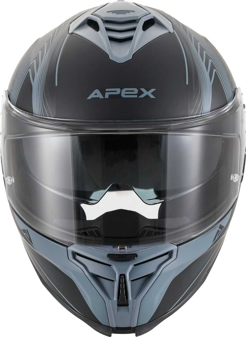 Apex FI200 Integraalhelm Madrid Grijs/Zwart