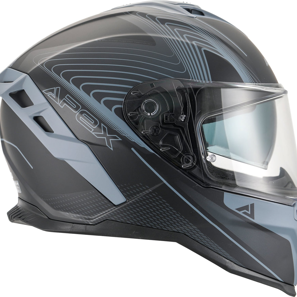 Apex FI200 Integraalhelm Madrid Grijs/Zwart