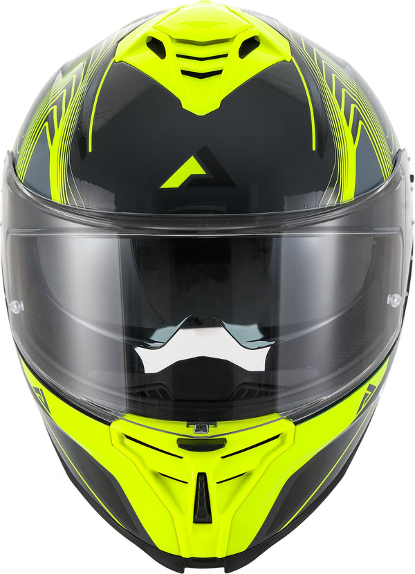 Apex FI200 Integraalhelm Madrid Grijs/Geel